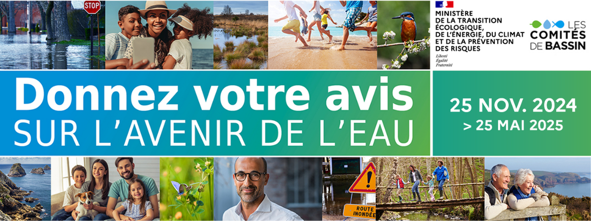 Consultation du public sur l'avenir de l'eau